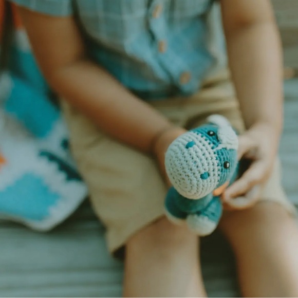 Stegosaurus Plush Dino Rattle - Picture 11 of 16